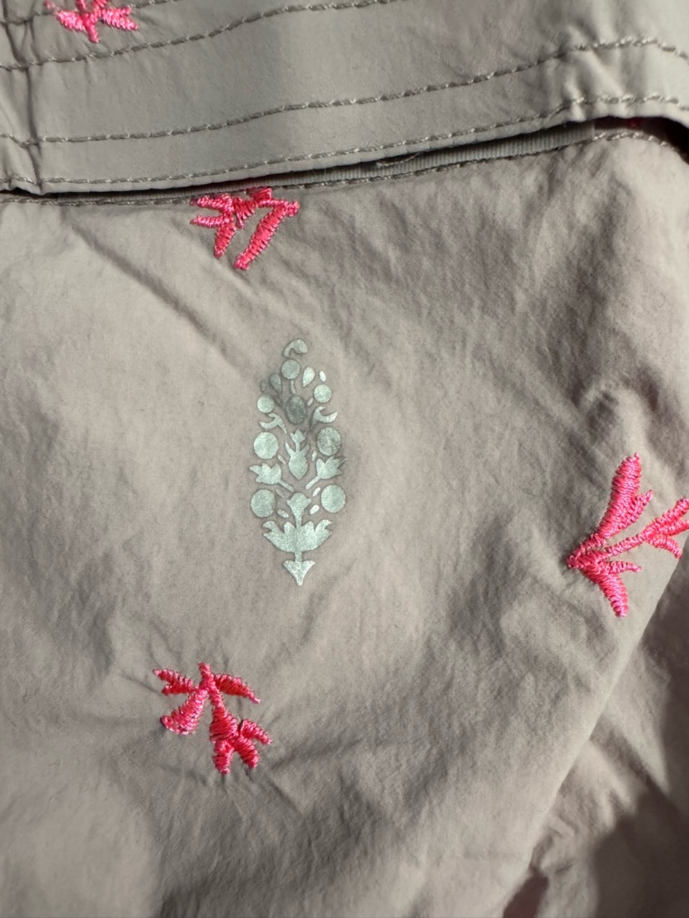 FP MOVEMENT by FREE PEOPLE In The Wild Embroidered Long Shorts - Picture 10 of 16